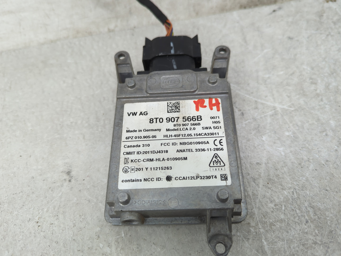 2013-2016 Audi A4 Driver Assist Control Module - Oemusedautoparts1.com