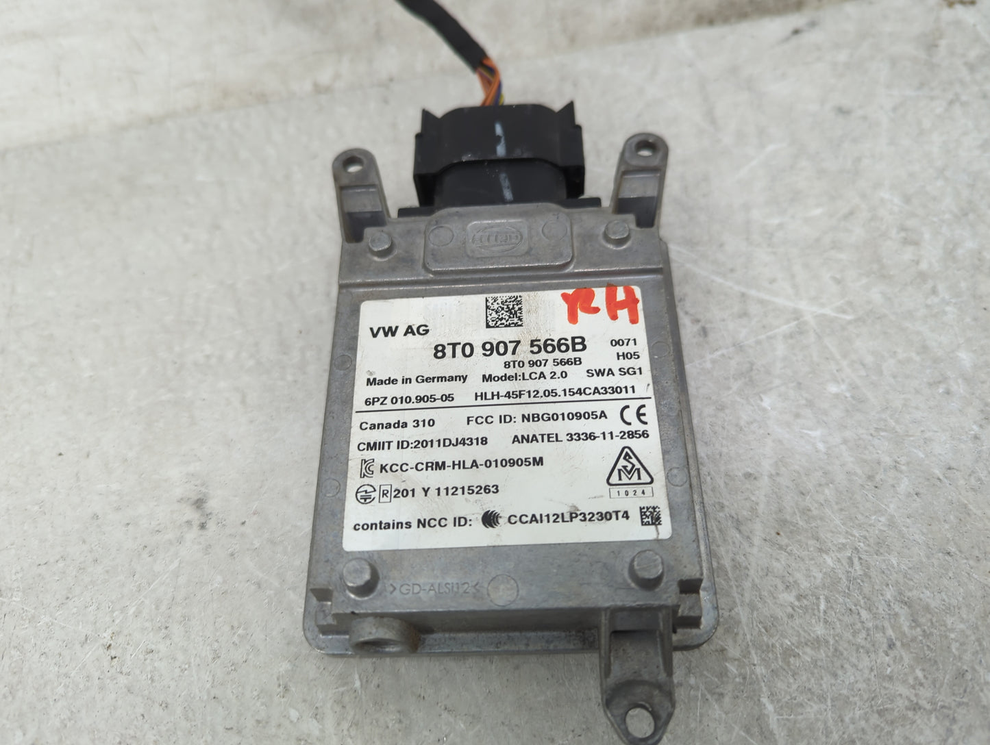 2013-2016 Audi A4 Driver Assist Control Module - Oemusedautoparts1.com
