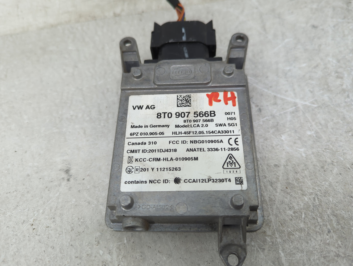 2013-2016 Audi A4 Driver Assist Control Module - Oemusedautoparts1.com