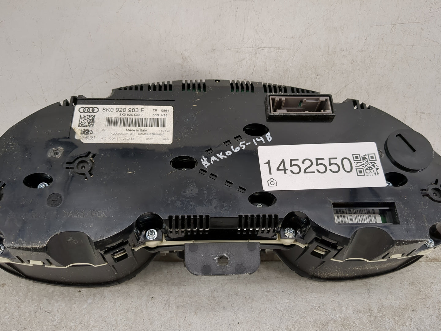 2013-2016 Audi A4 Instrument Cluster Speedometer Gauges P/N:8K0920983F 503002561332 Miles: Fits Fits 2013 2014 2015 2016 OEM