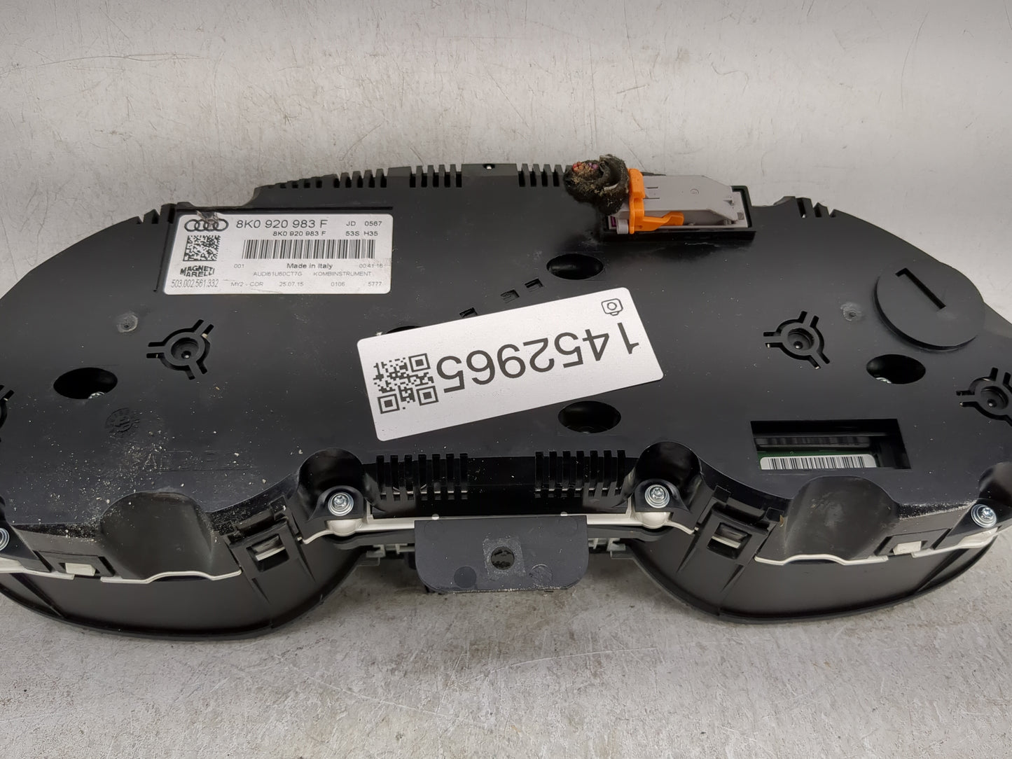 2013-2016 Audi A4 Instrument Cluster Speedometer Gauges P/N:8K0920983F 5550015232 Miles:79K Fits Fits 2013 2014 2015 2016 OE