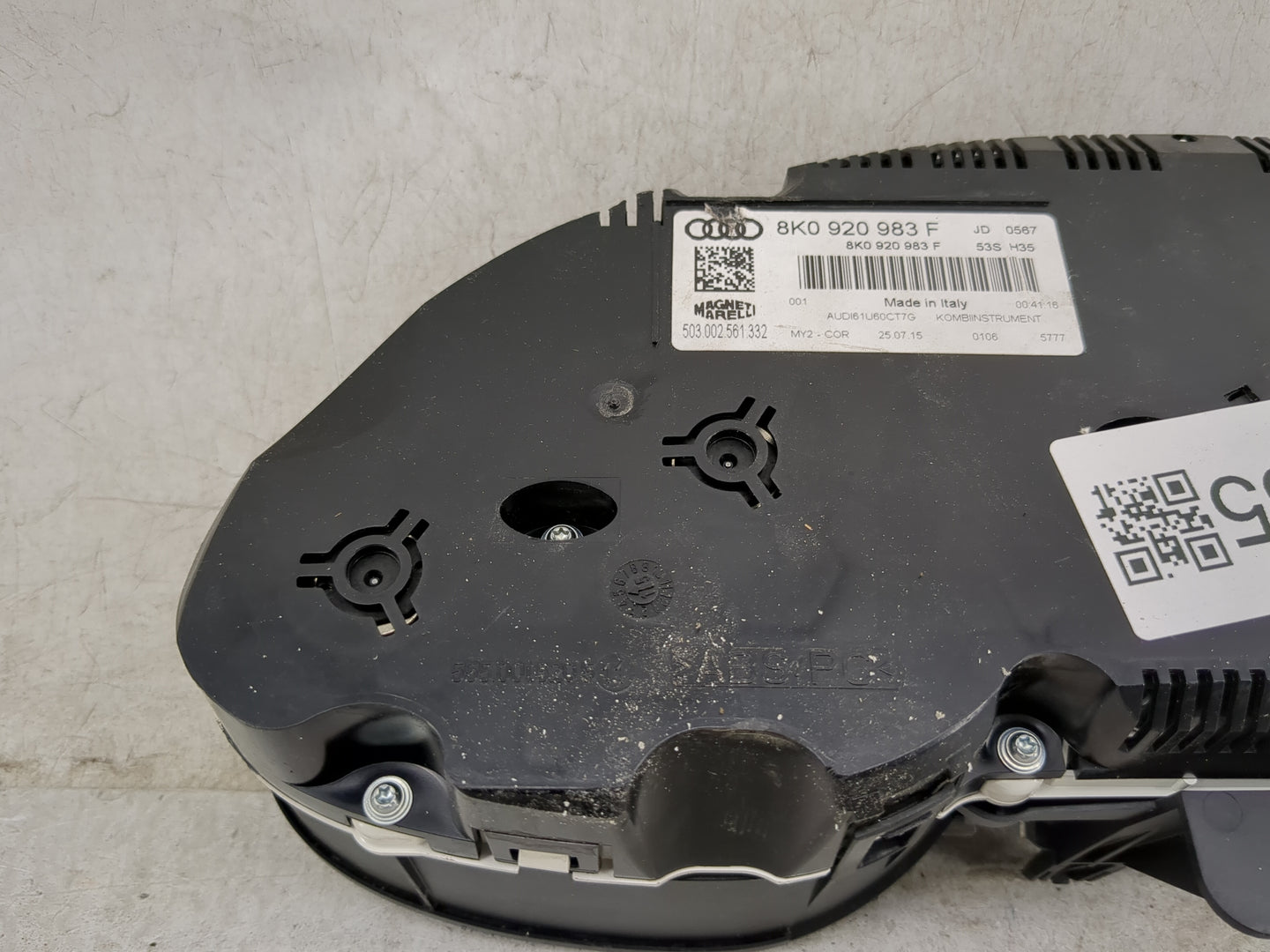 2013-2016 Audi A4 Instrument Cluster Speedometer Gauges P/N:8K0920983F 5550015232 Miles:79K Fits Fits 2013 2014 2015 2016 OE