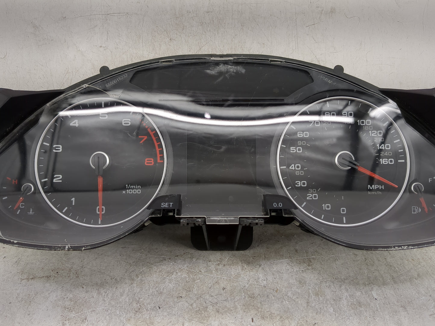 2013-2016 Audi A4 Instrument Cluster Speedometer Gauges P/N:8K0920983F 5550015232 Miles:79K Fits Fits 2013 2014 2015 2016 OE