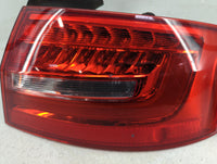2013-2016 Audi A4 Tail Light Assembly Passenger Right OEM P/N:01091404 Fits Fits 2013 2014 2015 2016 OEM Used Auto Parts - O