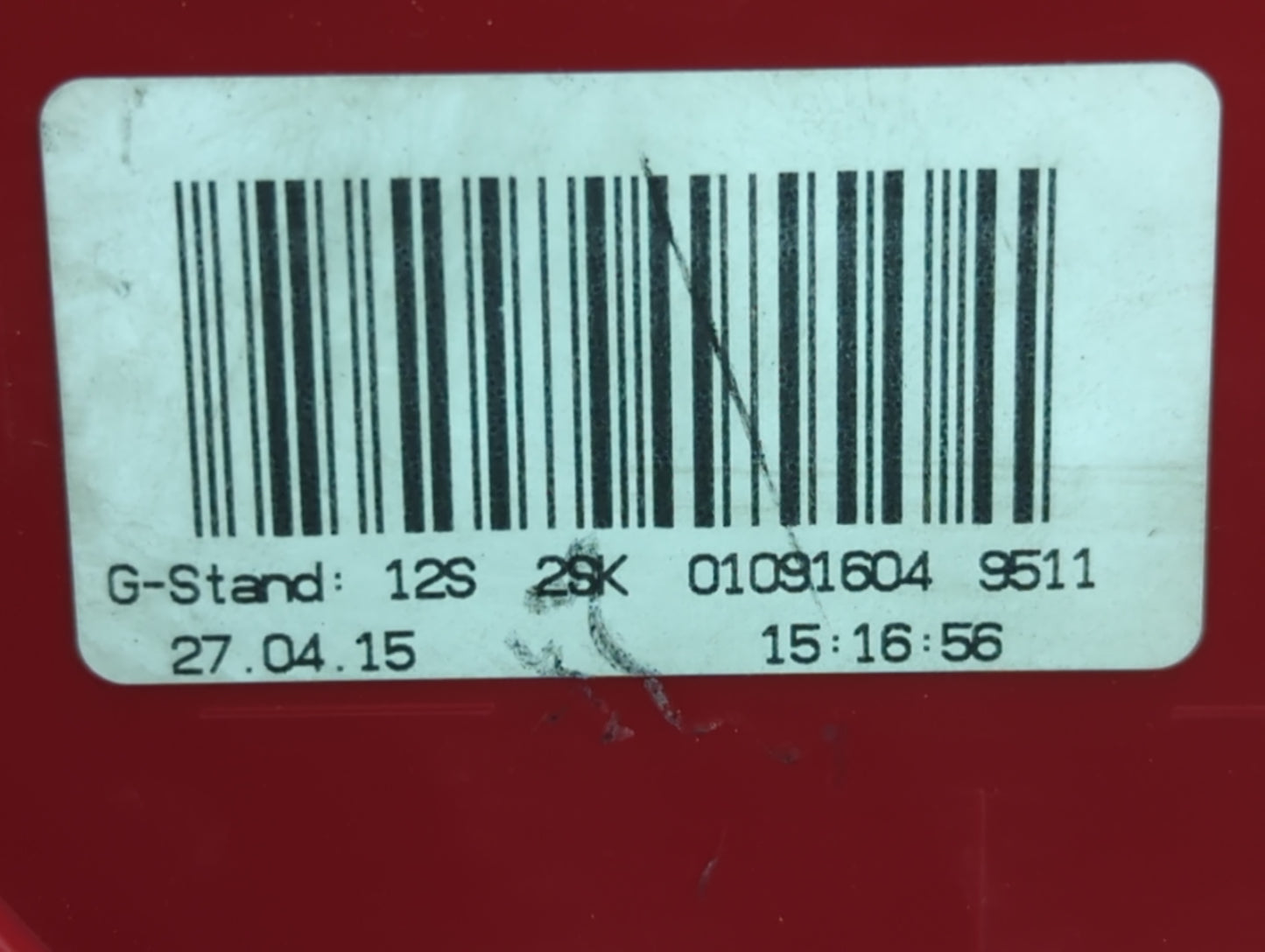2013-2016 Audi A4 Tail Light Assembly Passenger Right OEM P/N:01091404 Fits Fits 2013 2014 2015 2016 OEM Used Auto Parts - O
