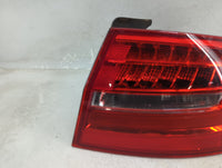 2013-2016 Audi A4 Tail Light Assembly Passenger Right OEM P/N:01091404 Fits Fits 2013 2014 2015 2016 OEM Used Auto Parts - O