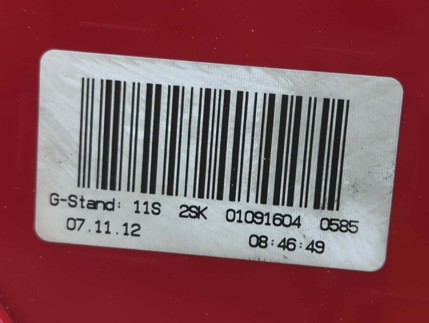 2013-2016 Audi A4 Tail Light Assembly Passenger Right OEM P/N:01091404 Fits Fits 2013 2014 2015 2016 OEM Used Auto Parts - O