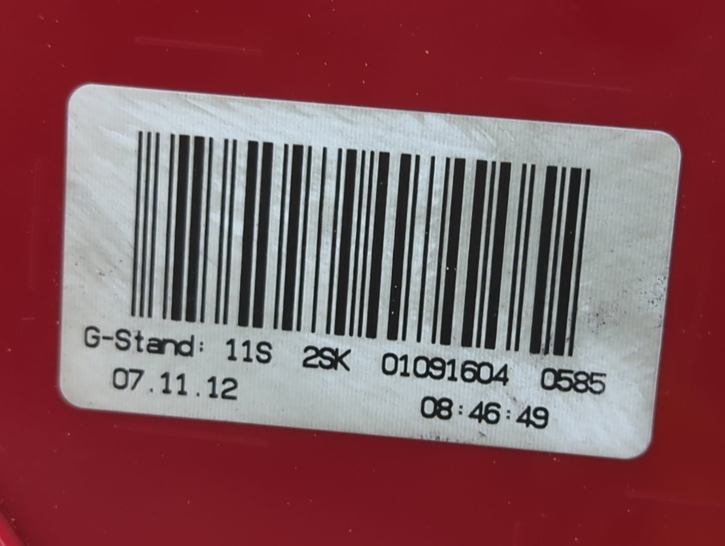2013-2016 Audi A4 Tail Light Assembly Passenger Right OEM P/N:01091404 Fits Fits 2013 2014 2015 2016 OEM Used Auto Parts - O