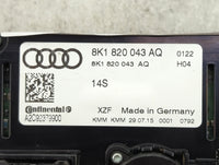 2013-2016 Audi A4 Climate Control Module Temperature AC/Heater Replacement P/N:8K1 820 043 AQ Fits Fits 2013 2014 2015 2016 