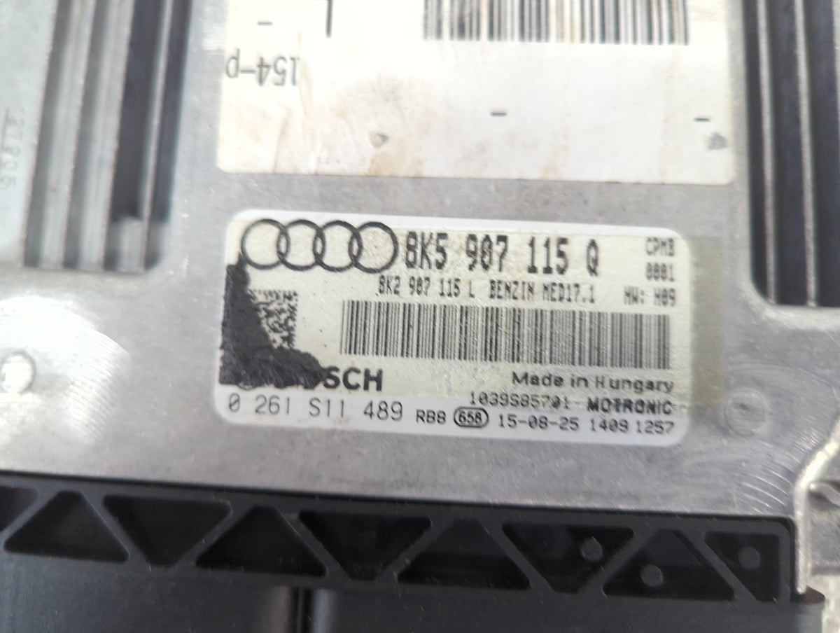 2016 Audi A4 PCM Engine Control Computer ECU ECM PCU OEM P/N:8K5907115Q 8K2907115L, 0261S11489, 1039S85701 Fits Fits 2017 OE