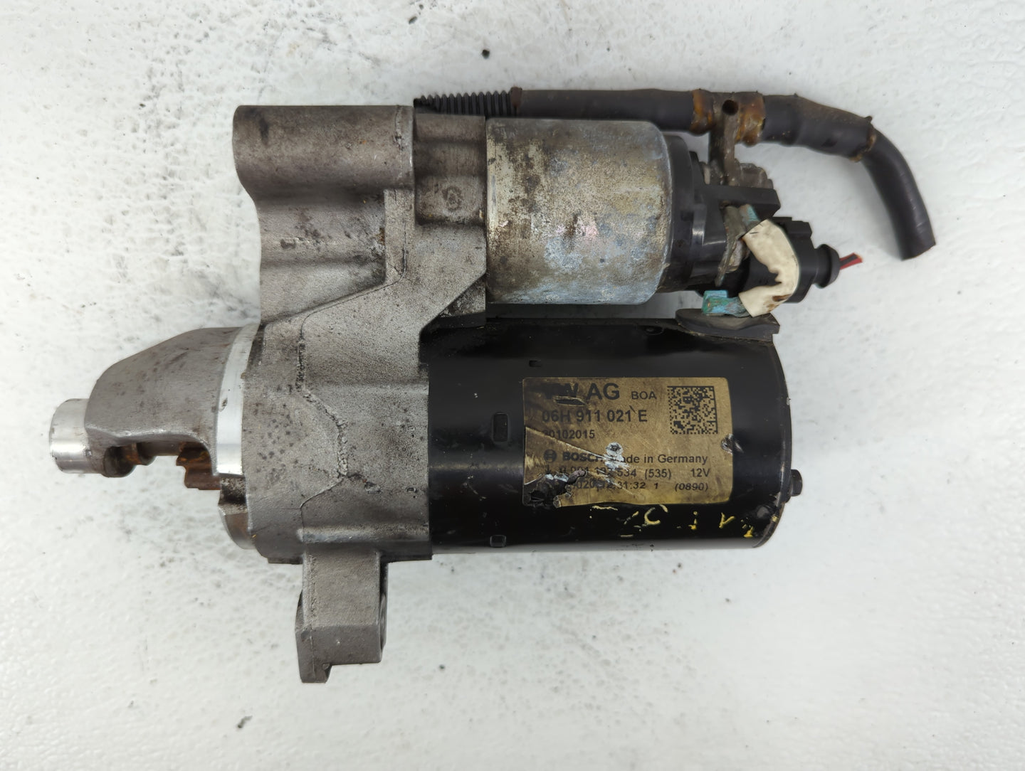2014-2016 Audi A4 Car Starter Motor Solenoid OEM P/N:06H 911 021 E Fits Fits 2014 2015 2016 2017 OEM Used Auto Parts - Oemus