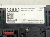 2014-2017 Audi A5 Climate Control Module Temperature AC/Heater Replacement P/N:8K1820043AQ A2C92379900 Fits OEM Used Auto Pa