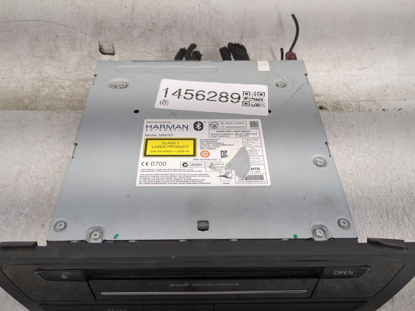 2015-2016 Audi A5 Multi Media Audio Radio Receiver Player Oem - Oemusedautoparts1.com