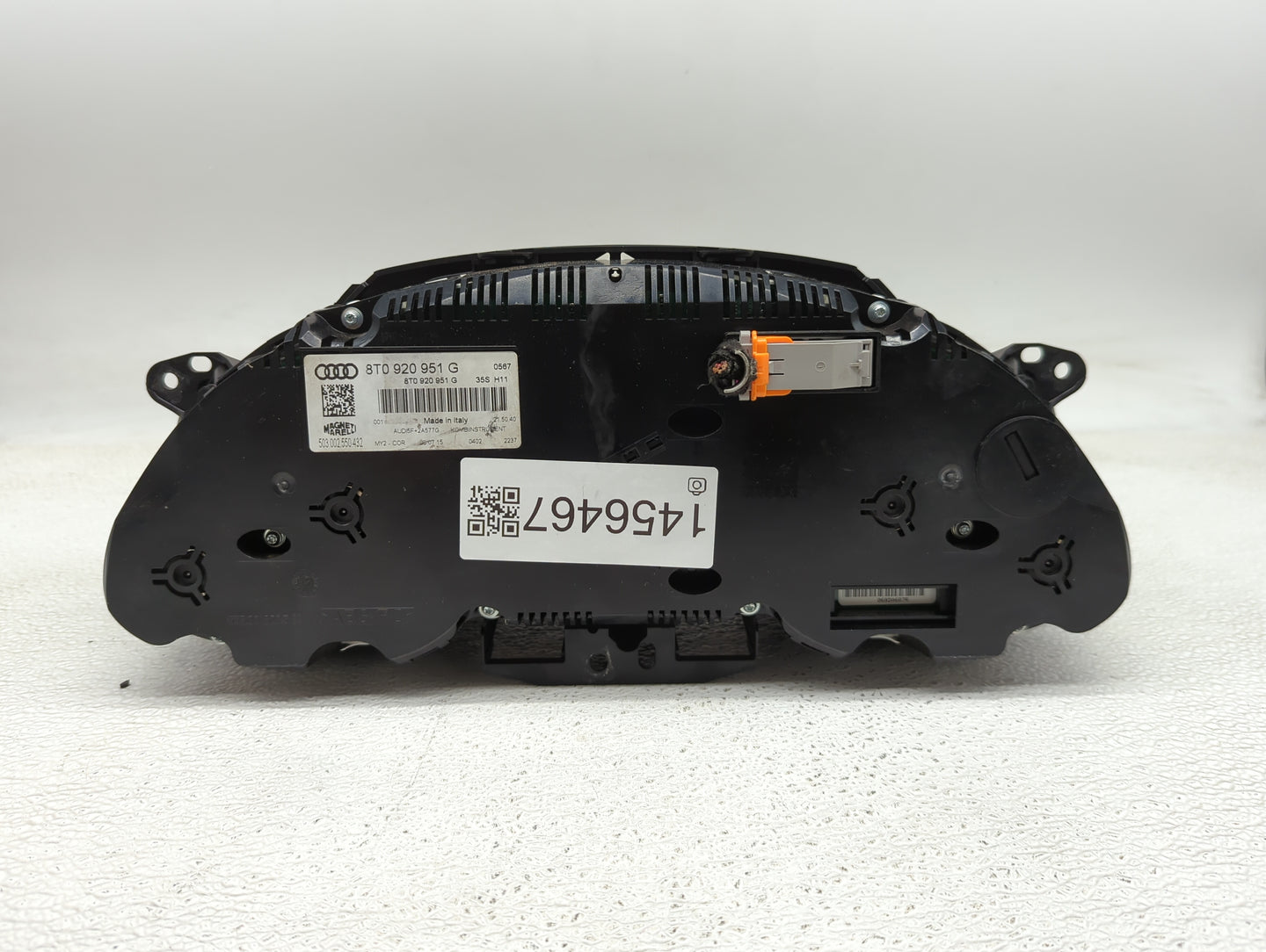 2014-2017 Audi A5 Instrument Cluster Speedometer Gauges P/N:8T0920951G Miles:84K Fits Fits 2014 2015 2016 2017 OEM Used Auto