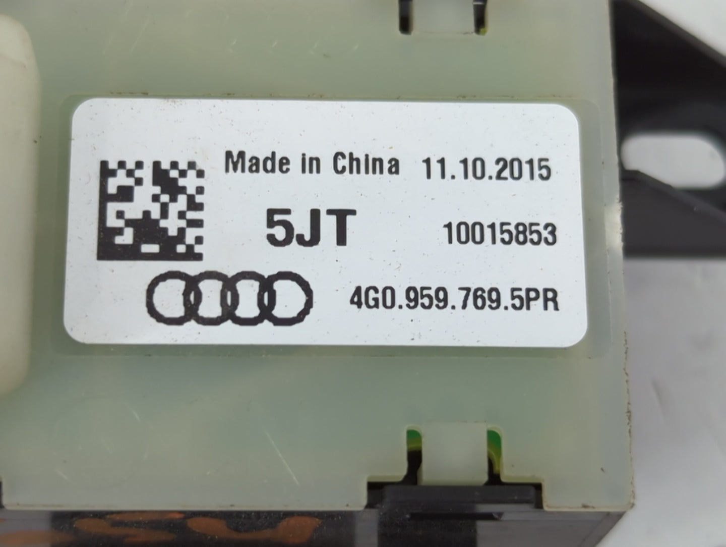 2012-2018 Audi A6 Master Power Window Switch Replacement Driver Side Left P/N:4G0 959 769 Fits OEM Used Auto Parts - Oemused
