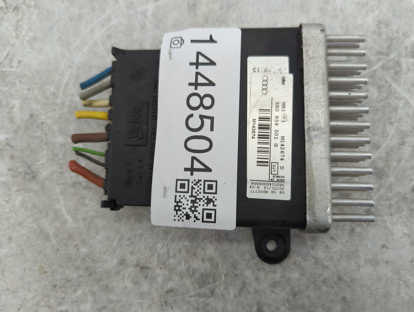 2016 Audi A6 Cooling Fan Control Module - Oemusedautoparts1.com