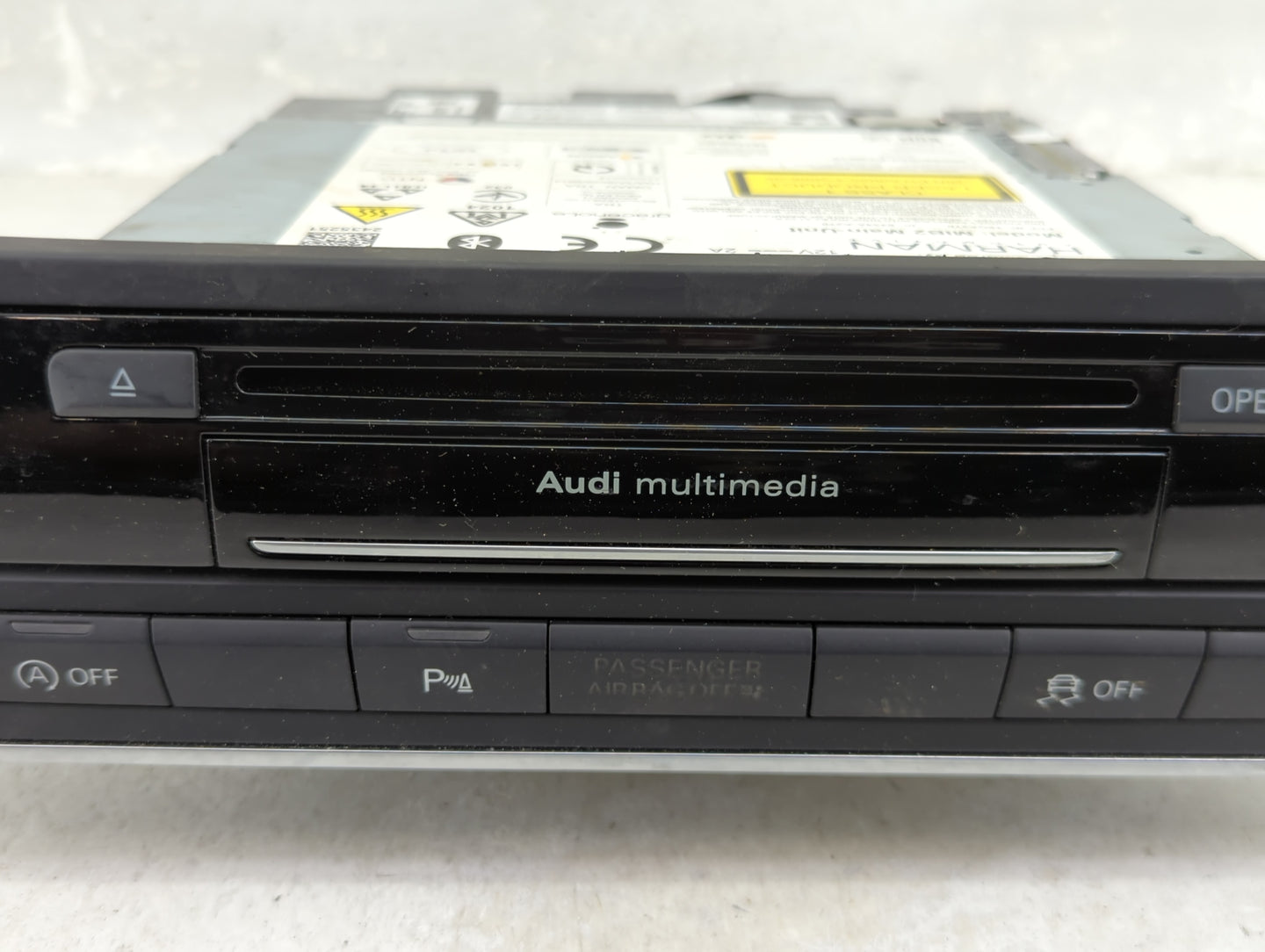 2016-2017 Audi A6 Radio AM FM Cd Player Receiver Replacement P/N:4G1035025B 4G1035025 Fits Fits 2016 2017 2018 OEM Used Auto