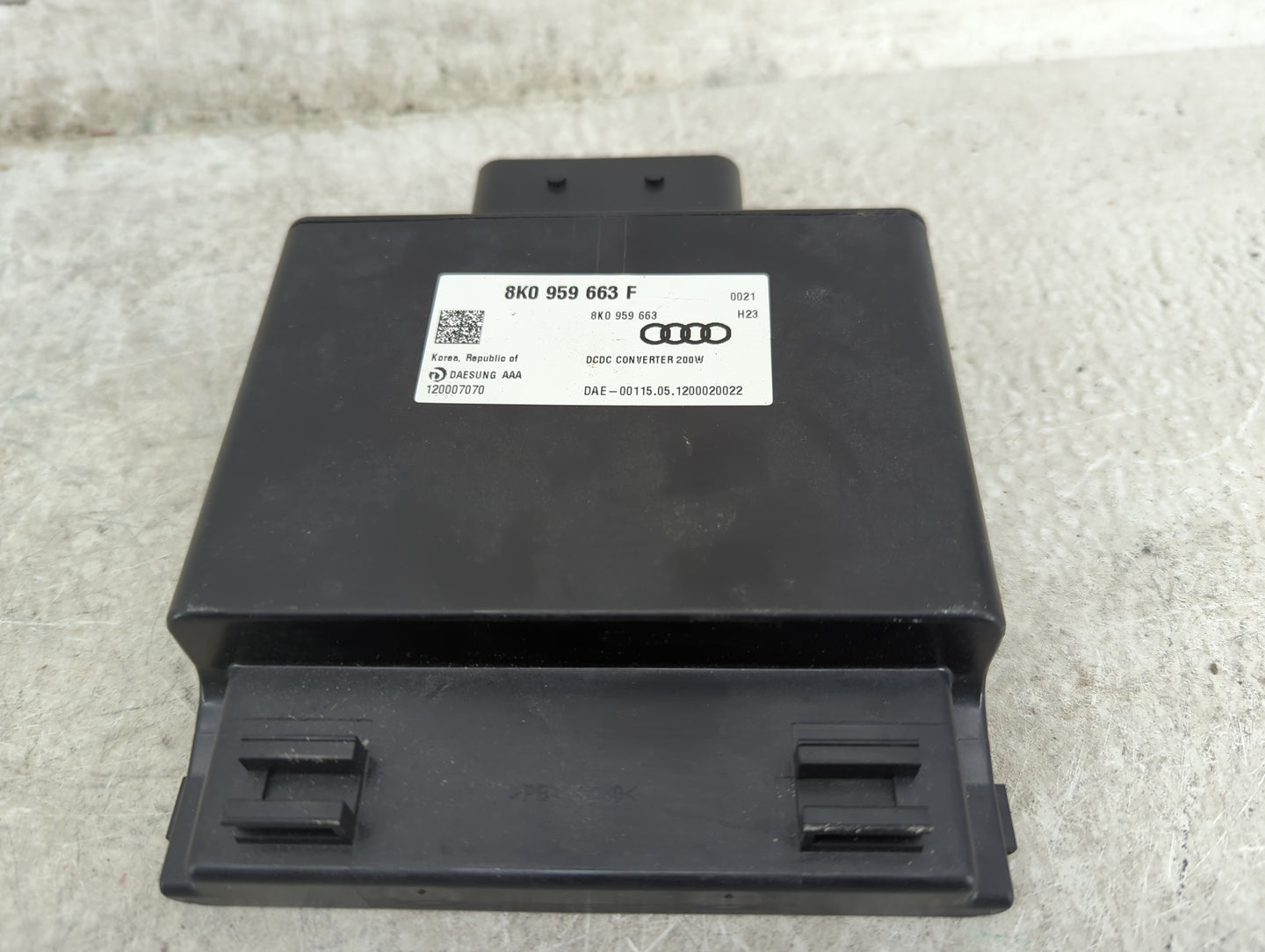 2013-2018 Audi A6 Power Converter Control Module 8k0959663f|8k0959663 - Oemusedautoparts1.com