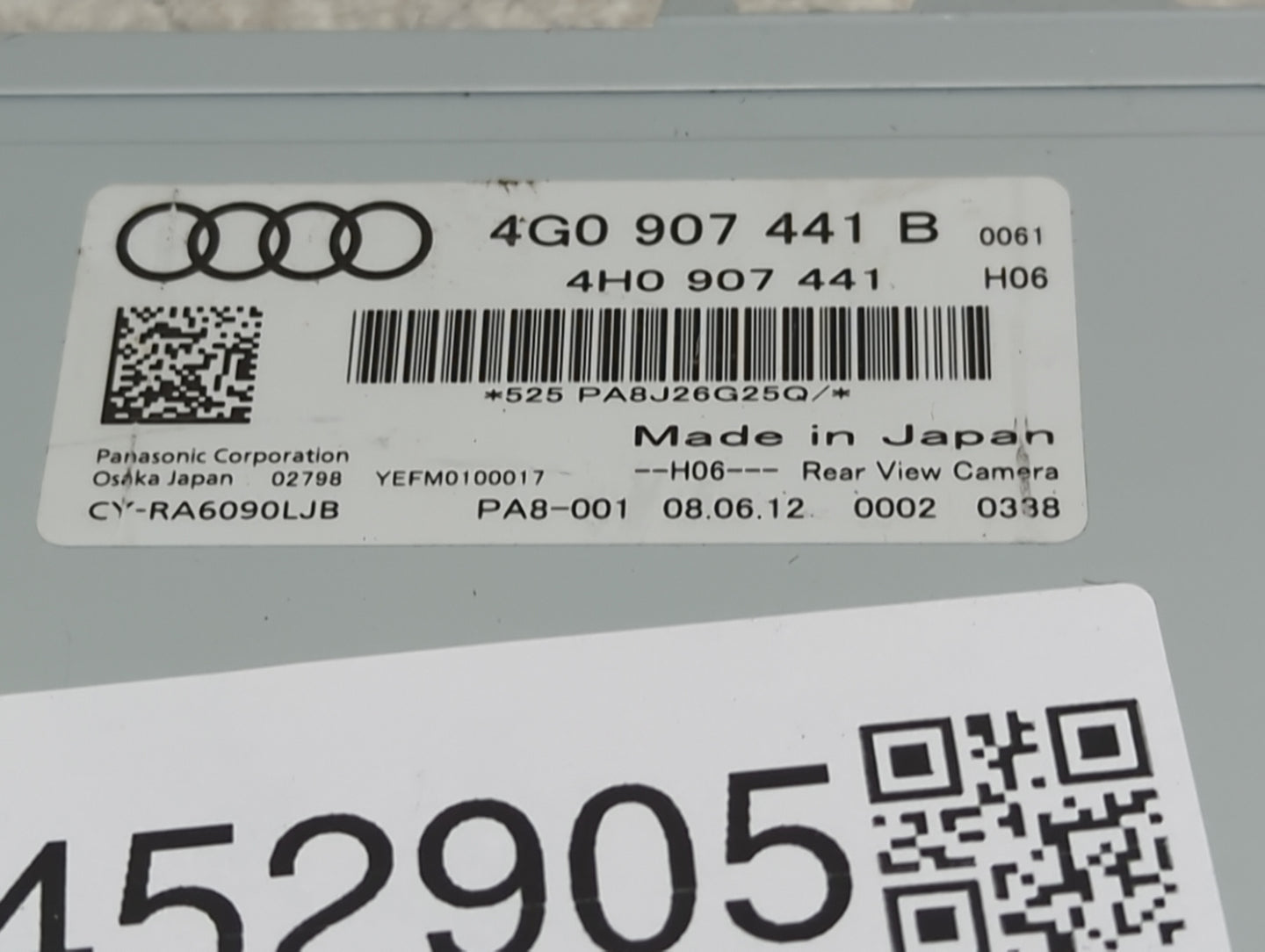 2012-2018 Audi A6 Information-gps-tv Control Module - Oemusedautoparts1.com