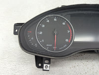 2016-2017 Audi A6 Instrument Cluster Speedometer Gauges P/N:4G8920951F 0263678069 Fits Fits 2016 2017 OEM Used Auto Parts - 