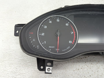 2016-2017 Audi A6 Instrument Cluster Speedometer Gauges P/N:4G8920951F 0263678069 Fits Fits 2016 2017 OEM Used Auto Parts