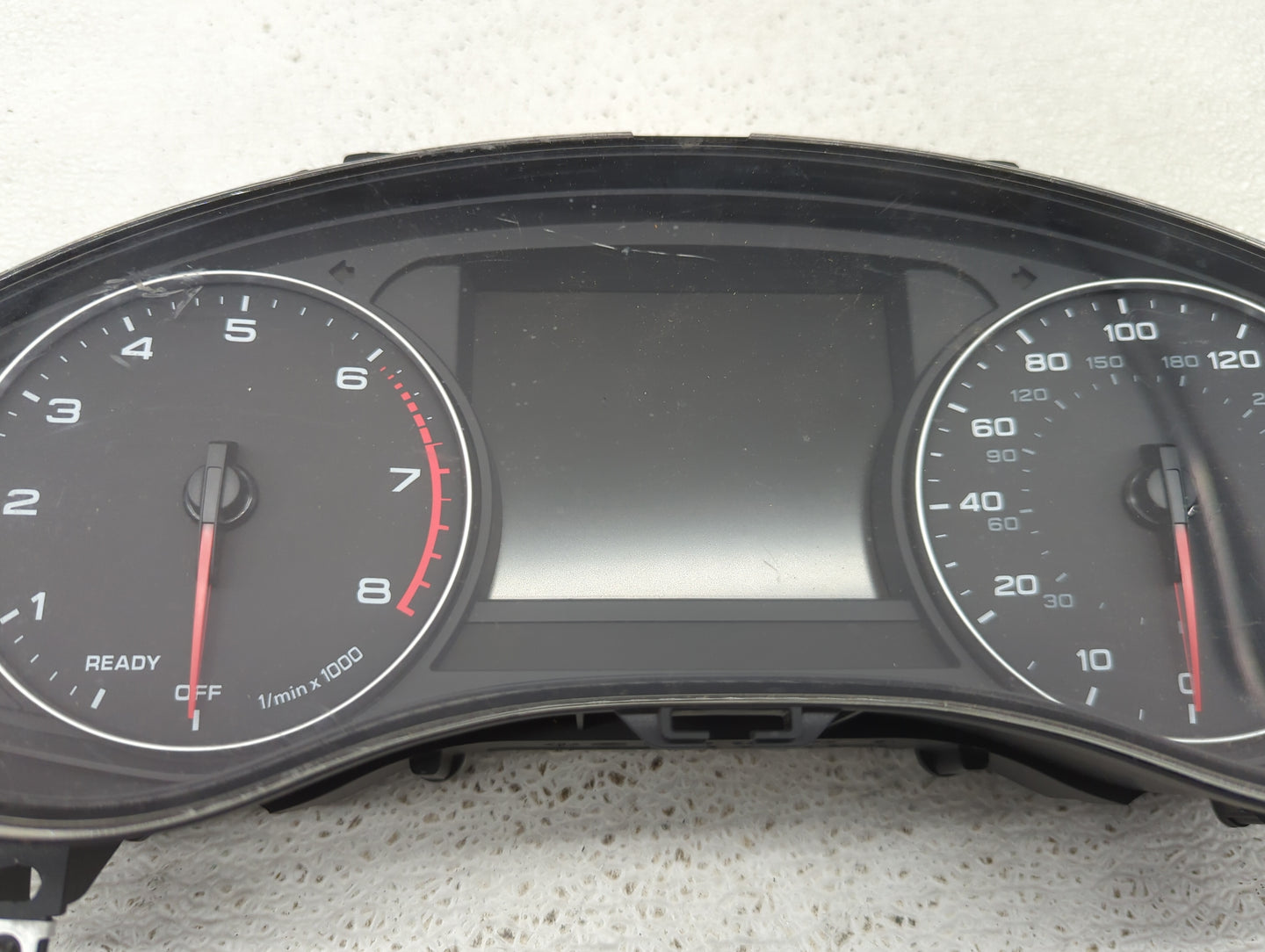 2016-2017 Audi A6 Instrument Cluster Speedometer Gauges P/N:4G8920951F 0263678069 Fits Fits 2016 2017 OEM Used Auto Parts - 