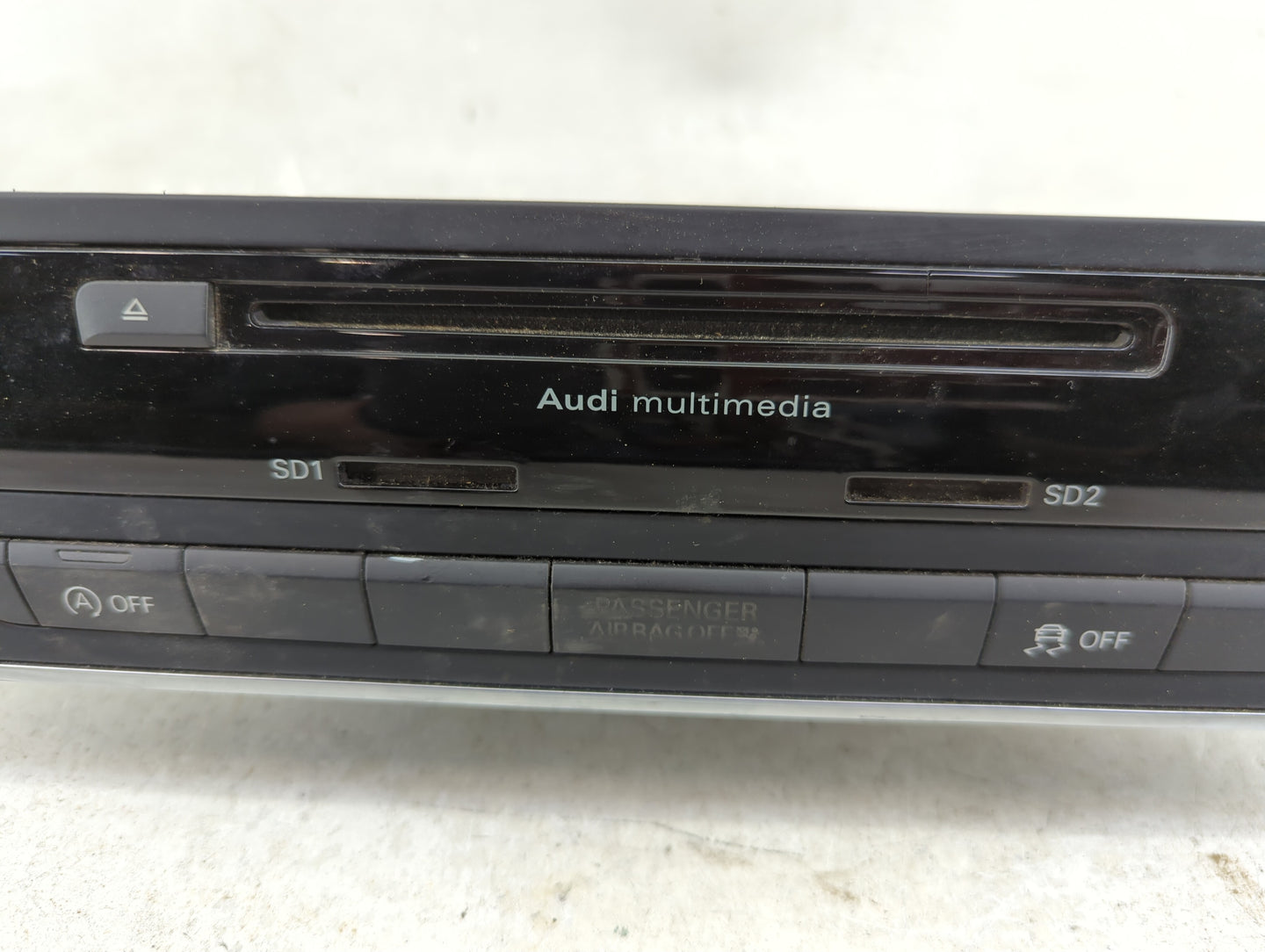 2016-2017 Audi A6 Radio AM FM Cd Player Receiver Replacement P/N:28425617 4G1 035 187 A Fits Fits 2016 2017 OEM Used Auto Pa