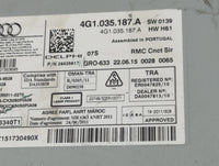 2016-2017 Audi A6 Radio AM FM Cd Player Receiver Replacement P/N:28425617 4G1 035 187 A Fits Fits 2016 2017 OEM Used Auto Pa