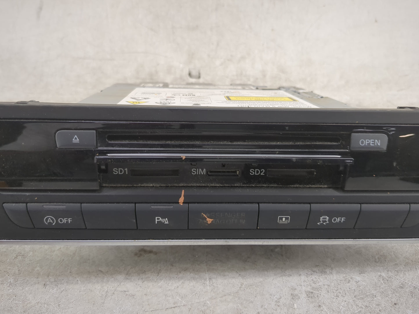 2016-2017 Audi A6 Radio AM FM Cd Player Receiver Replacement P/N:4G1035025 4G1035025040, 4G1035025 0143 Fits Fits 2016 2017 