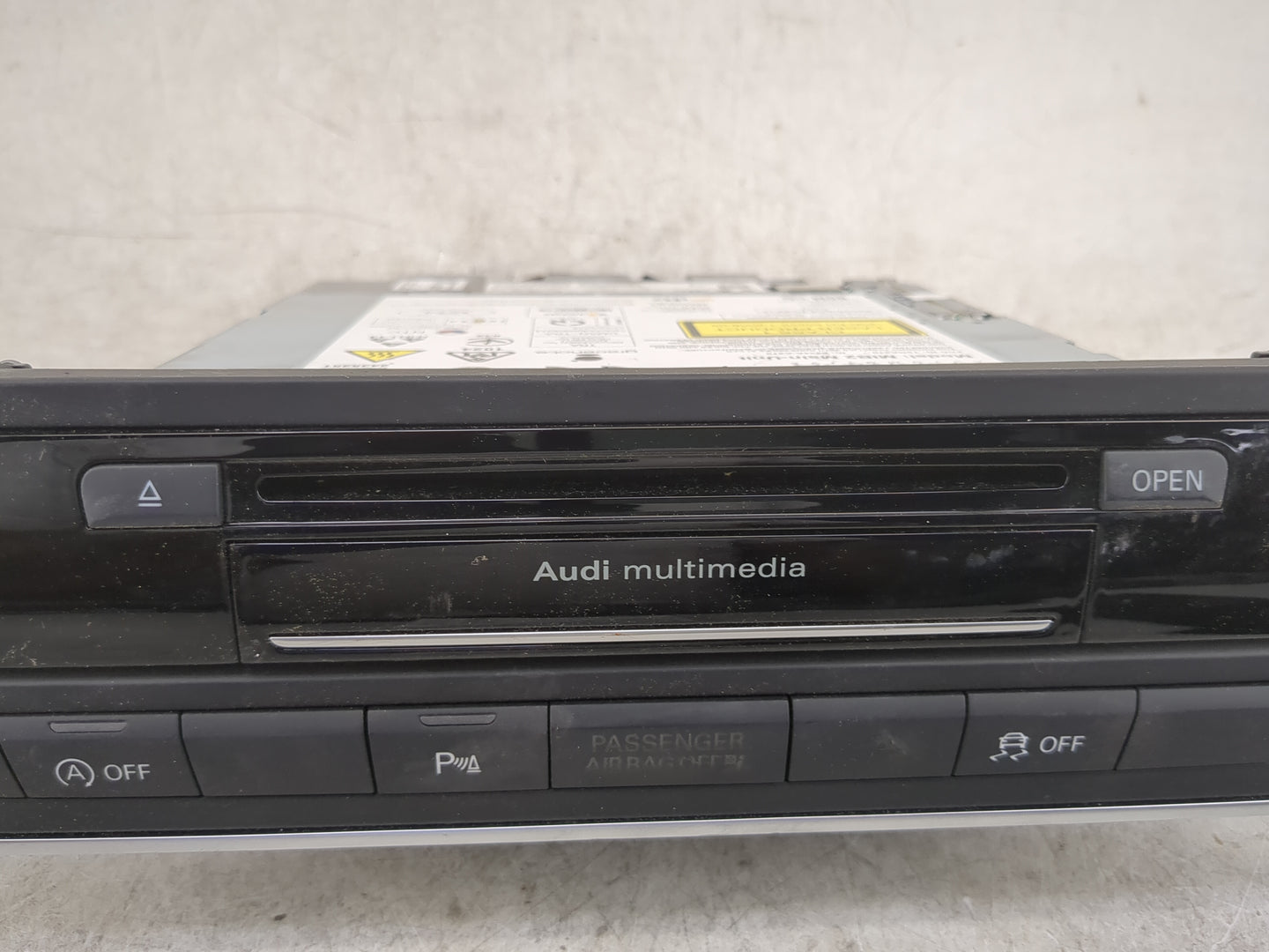 2016-2017 Audi A6 Multi Media Audio Radio Receiver Player Oem - Oemusedautoparts1.com