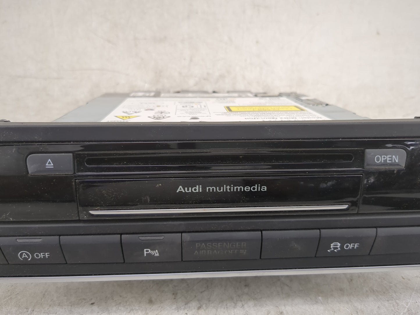 2016-2017 Audi A6 Multi Media Audio Radio Receiver Player Oem - Oemusedautoparts1.com