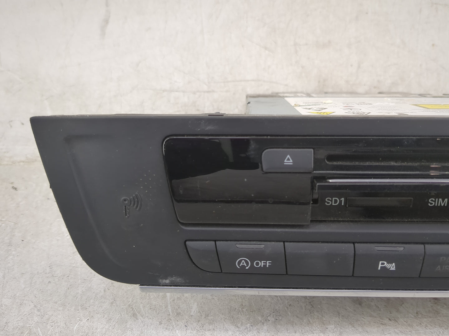 2016 Audi A6 Multi Media Audio Radio Receiver Player Oem - Oemusedautoparts1.com