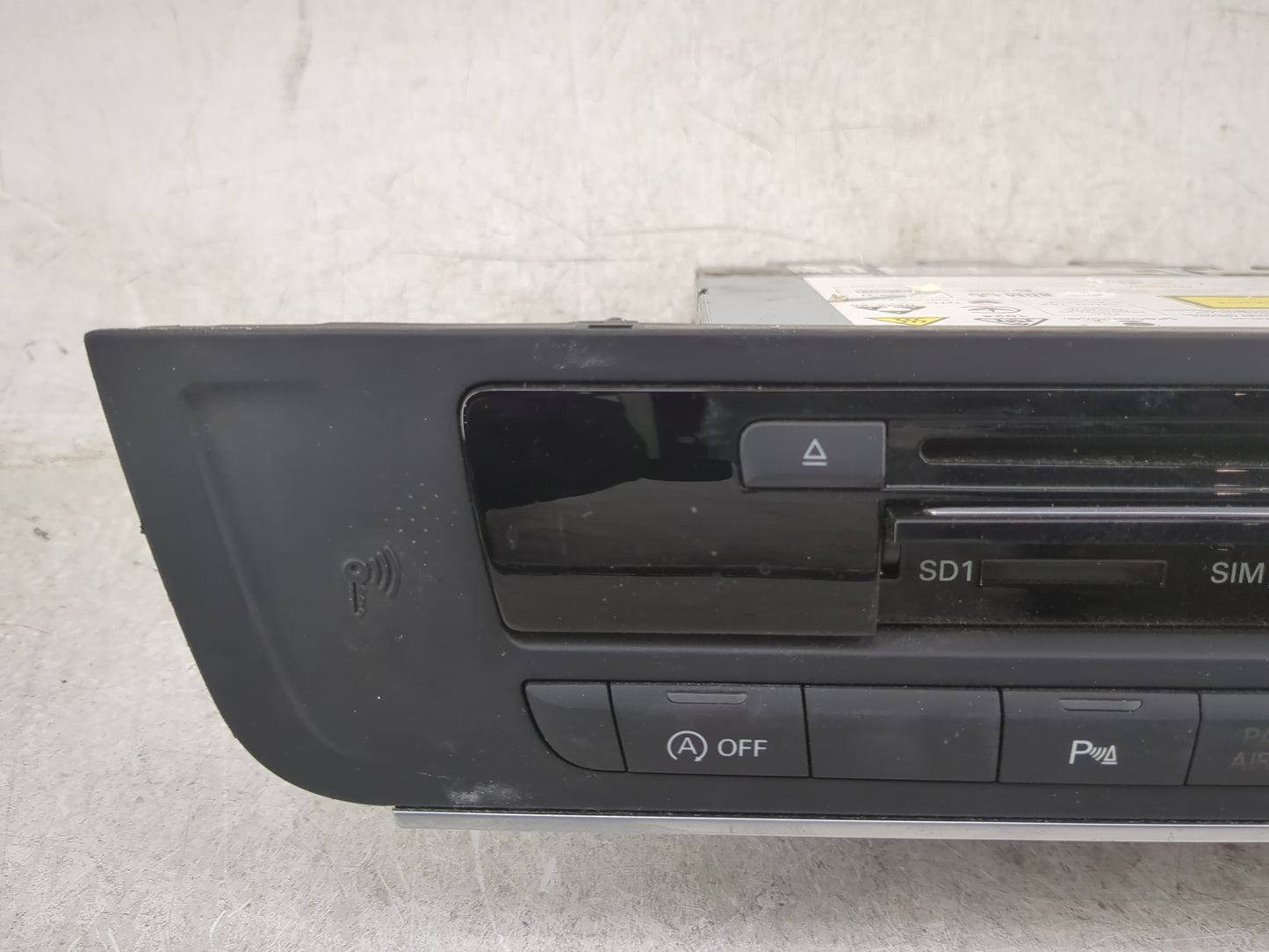 2016 Audi A6 Multi Media Audio Radio Receiver Player Oem - Oemusedautoparts1.com