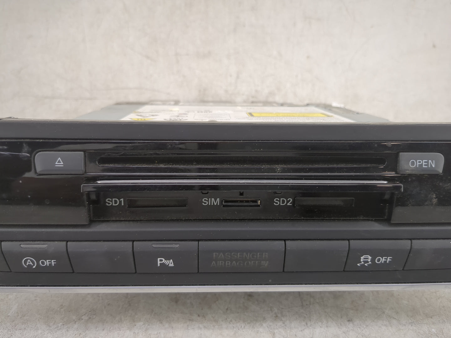 2016 Audi A6 Multi Media Audio Radio Receiver Player Oem - Oemusedautoparts1.com