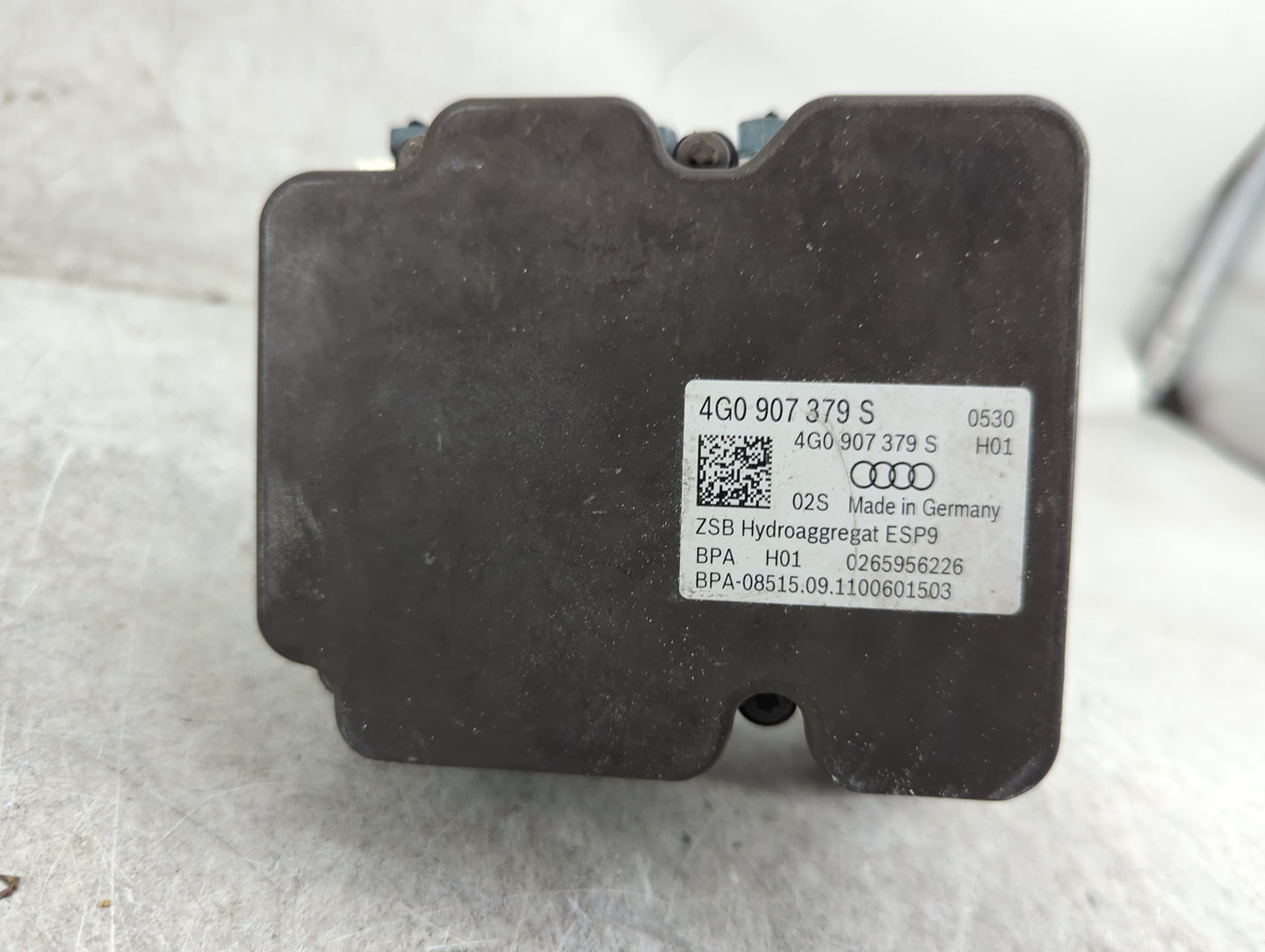 2016-2018 Audi A6 ABS Pump Control Module Replacement P/N:4G0614517AK 269776, 0265264494 Fits Fits 2015 2016 2017 2018 OEM U