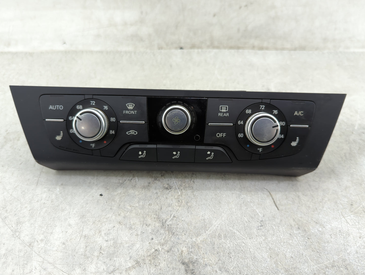 2014-2017 Audi A6 Climate Control Module Temperature AC/Heater Replacement P/N:4G0 820 043 BP Fits Fits 2014 2015 2016 2017 