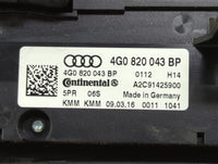 2014-2017 Audi A6 Climate Control Module Temperature AC/Heater Replacement P/N:4G0 820 043 BP Fits Fits 2014 2015 2016 2017 