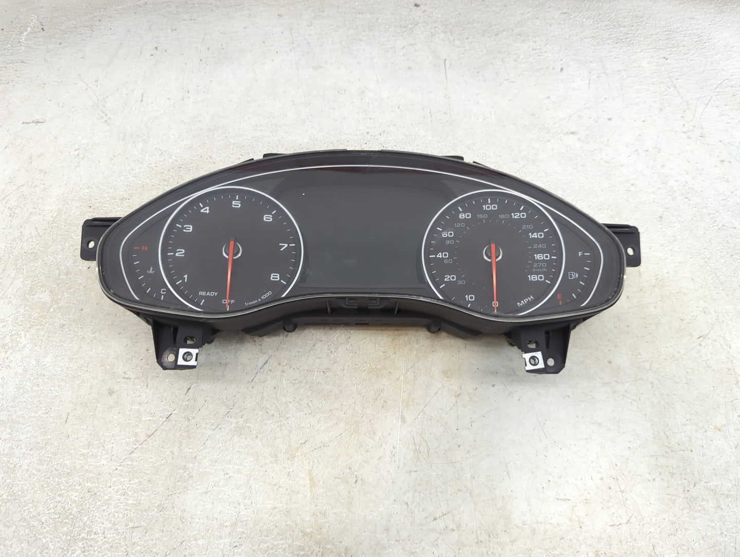 2016-2017 Audi A6 Instrument Cluster Speedometer Gauges P/N:4G8920986P 0263725068 Miles:129K Fits Fits 2016 2017 OEM Used Au