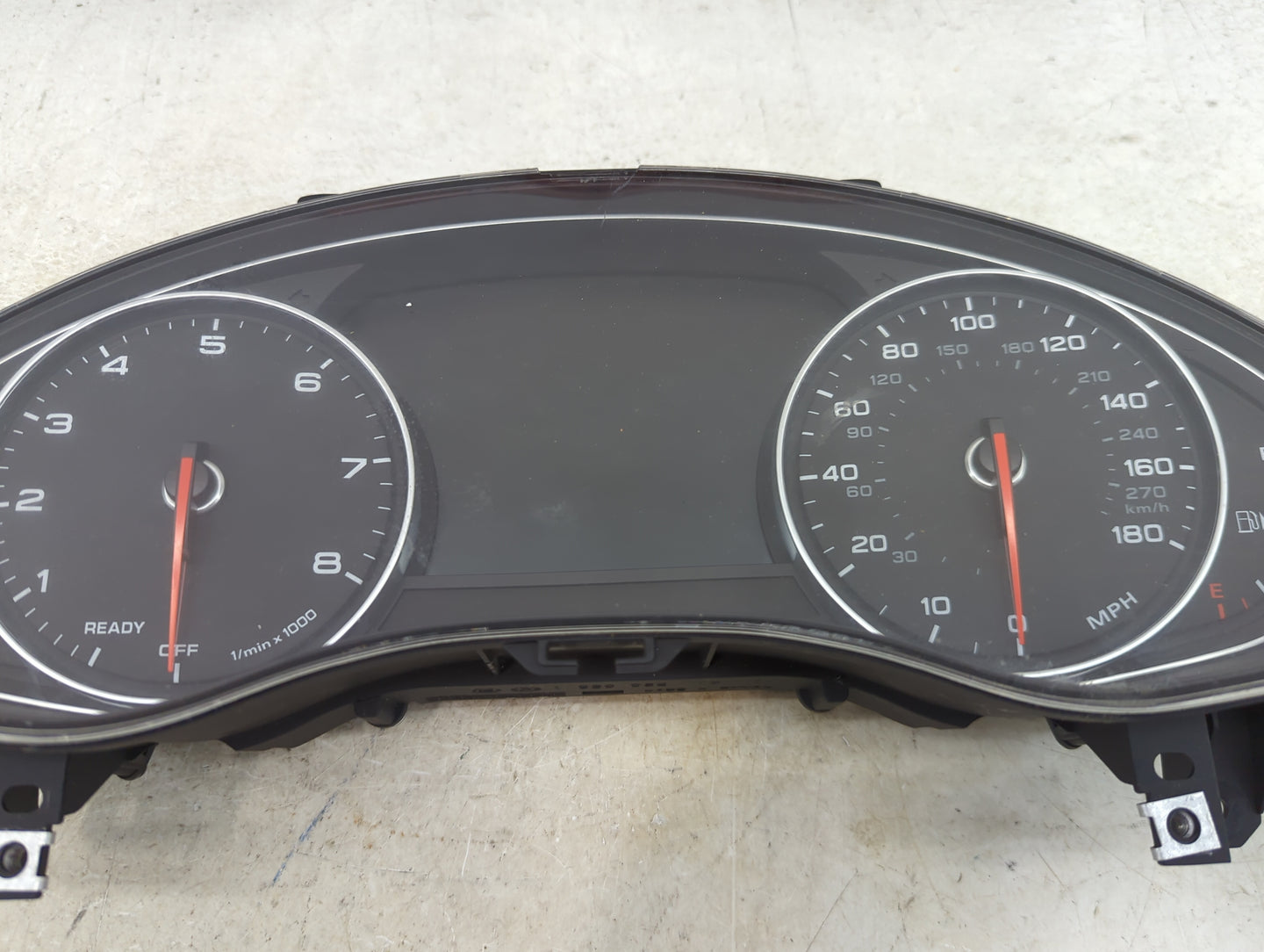 2016-2017 Audi A6 Instrument Cluster Speedometer Gauges P/N:4G8920986P 0263725068 Miles:129K Fits Fits 2016 2017 OEM Used Au