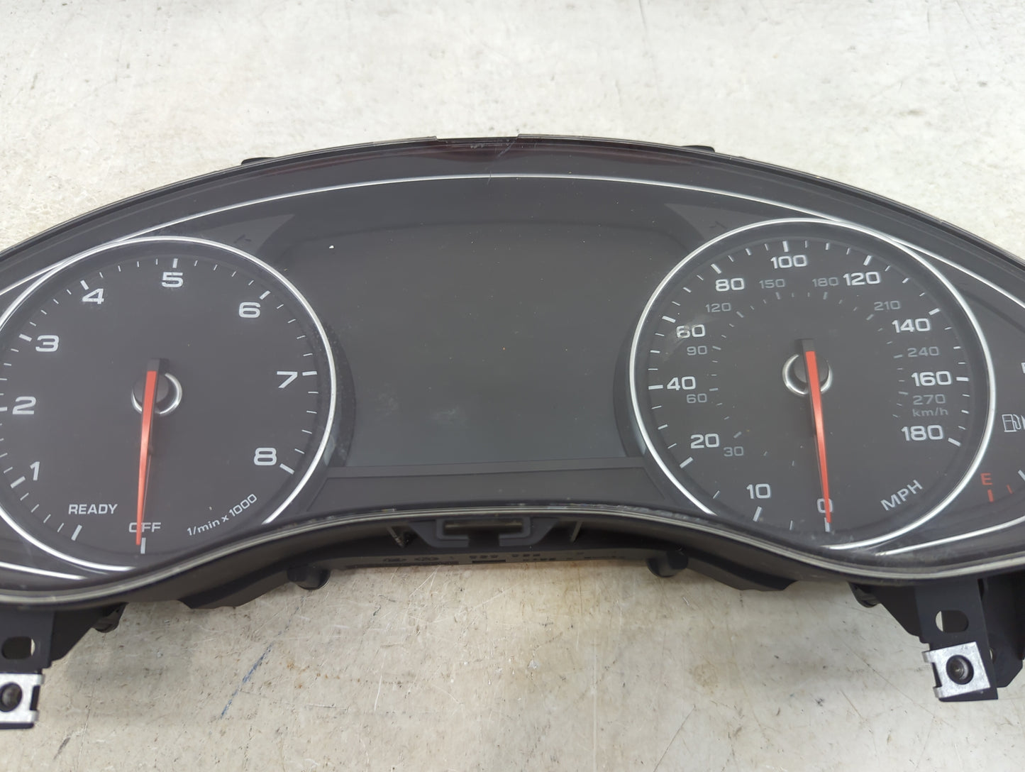 2016-2017 Audi A6 Instrument Cluster Speedometer Gauges P/N:4G8920986P 0263725068 Miles:129K Fits Fits 2016 2017 OEM Used Au