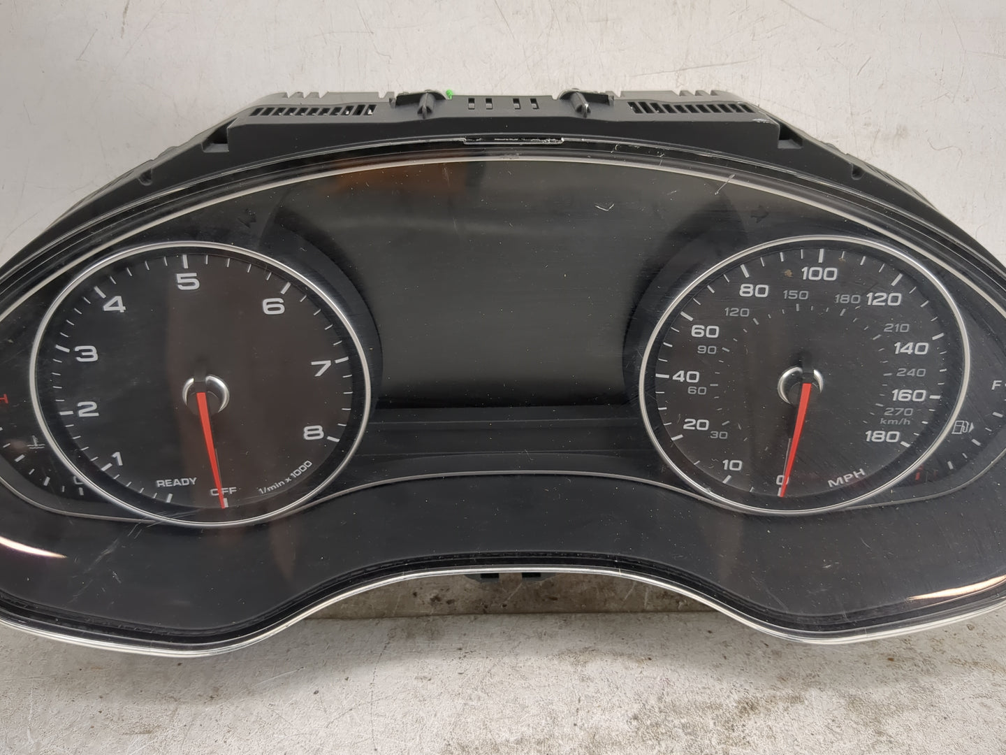 2016-2017 Audi A6 Instrument Cluster Speedometer Gauges P/N:4G8920986P 0263725068 Miles:104K Fits Fits 2016 2017 OEM Used Au