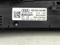 2014-2017 Audi A6 Climate Control Module Temperature AC/Heater Replacement P/N:4G0820043BP A2C91425900 Fits OEM Used Auto Pa