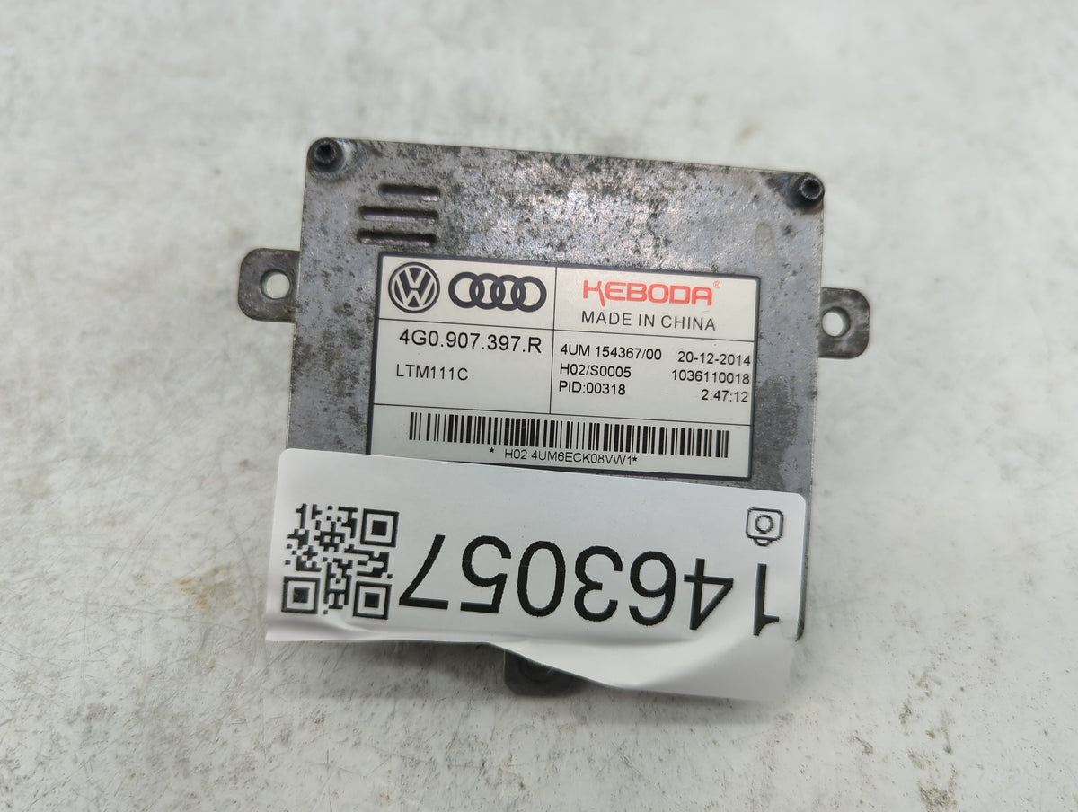 2016 Audi A6 Headlight Ballast Head Light 1463057 - Oemusedautoparts1.com