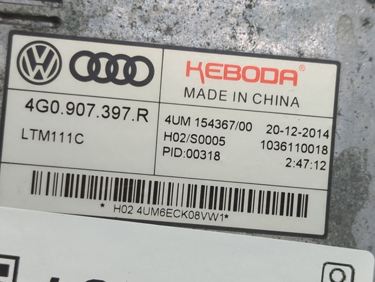 2016 Audi A6 Headlight Ballast Head Light 1463057 - Oemusedautoparts1.com