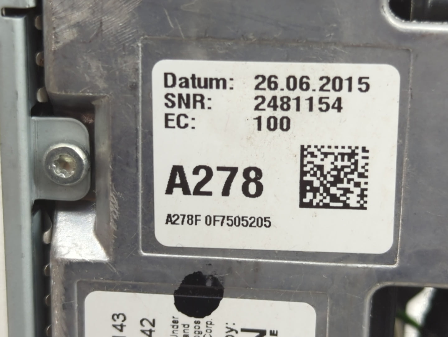 2016-2017 Audi A6 Multi Media Audio Radio Receiver Player Oem 1469186 - Oemusedautoparts1.com