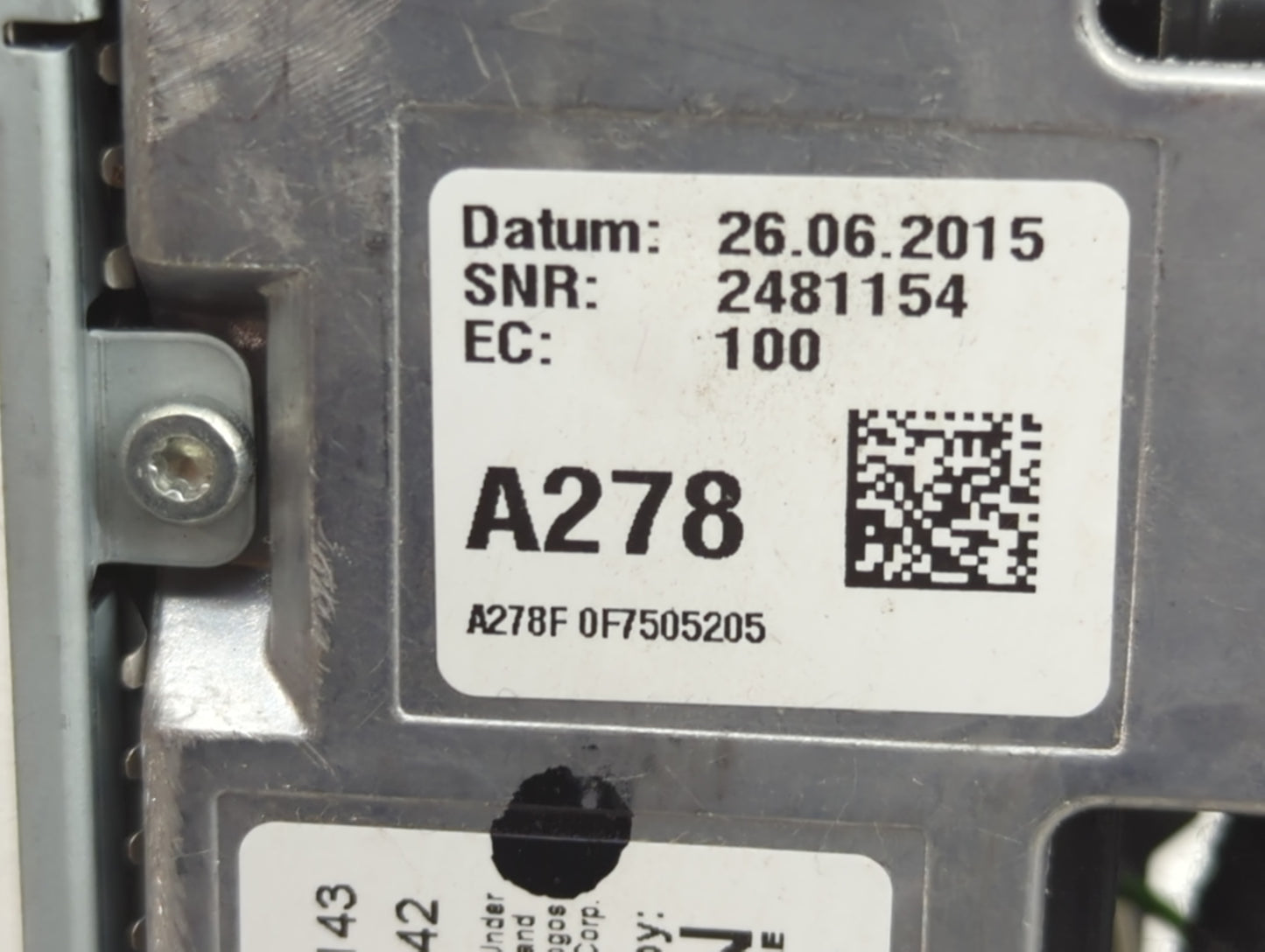2016-2017 Audi A6 Multi Media Audio Radio Receiver Player Oem 1469186 - Oemusedautoparts1.com