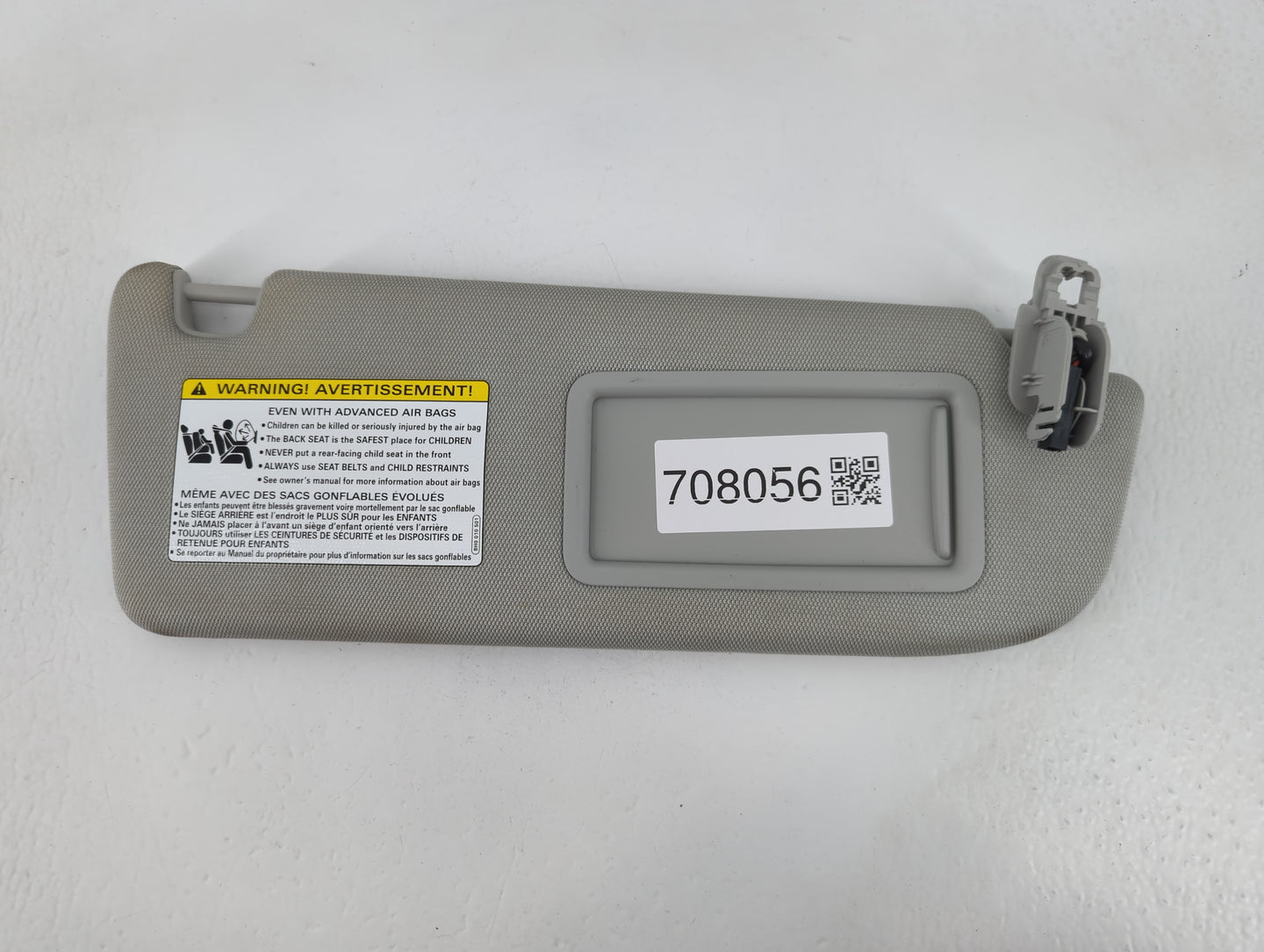 2016-2018 Audi A6 Sun Visor Shade Replacement Passenger Right Mirror Fits Fits 2016 2017 2018 OEM Used Auto Parts - Oemuseda
