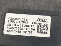 2016-2018 Audi A7 Tail Light Assembly Driver Left OEM P/N:F03573600 4G8 945 095 F Fits Fits 2016 2017 2018 OEM Used Auto Par