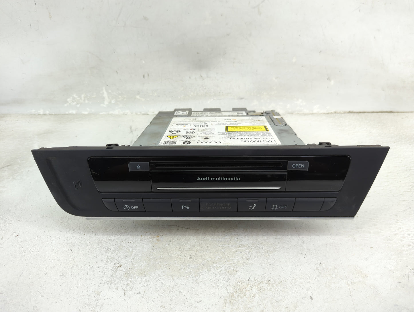 2016-2018 Audi A7 Radio AM FM Cd Player Receiver Replacement P/N:A278 2758369 Fits Fits 2016 2017 2018 OEM Used Auto Parts -