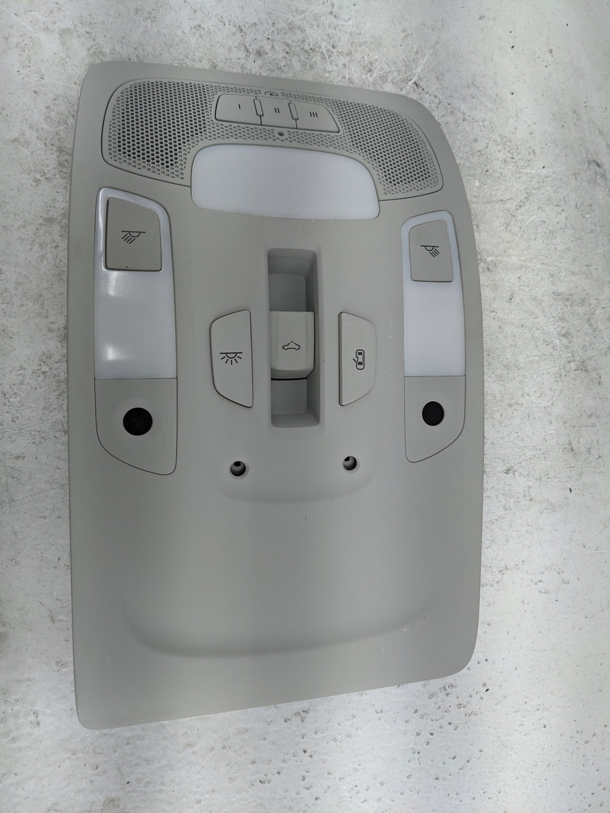 2016-2018 Audi A7 Overhead Console W/rear Climate Control - Oemusedautoparts1.com